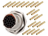 Conector Circular RT360 Soclu Mufă Mamă Crimpat PIN 19 13A
