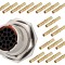Conector Circular RT360 Soclu Mufă Mamă Crimpat PIN 19 13A