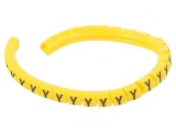 Markere Marcaj Galbene 1,3-3mm PVC -30&divide;60&deg;C