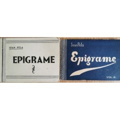 Epigrame (vol. 1, 2) &ndash; Ioan Pela