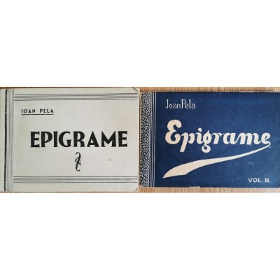 Epigrame (vol. 1, 2) &amp;ndash; Ioan Pela foto