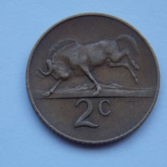 2 CENTS SOUTH AFRICA 1967