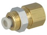 Racord push-in filetat alamă Rc 1/8 1-10 bar