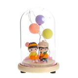 Glob decorativ cu baloane