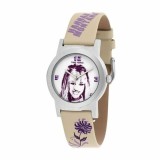 Ceas copii, Time Force, Hannah Montana, Piele, Multicolor(&Oslash; 35 mm)
