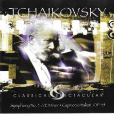 CD Tchaikovsky ‎– Symphony No. 5 In E Minor • Capriccio Italien, Op 45, original