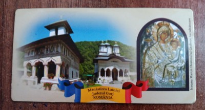 D1 - Magnet frigider - tematica turism - Manastirea Lainici - Romania 38 foto