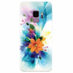 Husa silicon pentru Samsung S9, Flower 011