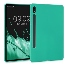 Husa pentru tableta Samsung Galaxy Tab S7, Kwmobile, Verde, Silicon, 52916.71 foto