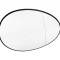 Geam oglinda Mini One/Cooper/Clubman/Clubvan/Coupe/Roadster/Cabrio (R56/57/58/59) 07.2007-2015 partea dreapta View Max crom asferica cu incalzire