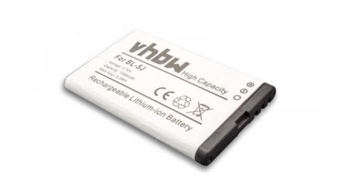 Baterie VHBW &icirc;nlocuiește JBL TM533855 1S1P pentru difuzor JBL - Li-Ion 1350 mAh