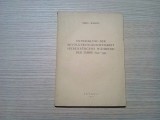 ENTWICKLUNG DER BEVOLKERUNGSDICHTIGKEIT SIEBENBURGENS.. - T.Morariu (autograf)