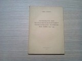 ENTWICKLUNG DER BEVOLKERUNGSDICHTIGKEIT SIEBENBURGENS.. - T.Morariu (autograf), Alta editura