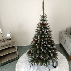 Brad artificial Christmas Deluxe by Sersimo, Frasin de Munte, 2D, 150cm Household NewTrend