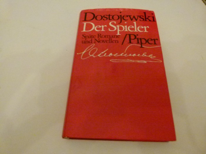 Der Spieler -Dostoiewsky