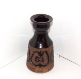 Vaza ceramica smaltuita hand made - Arabesque 1 - Laholm Keramik, Suedia
