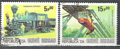 Guinee Bissau 1984 Train A.25 foto