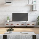 VidaXL Comodă TV, gri beton, 150x36x30 cm, lemn prelucrat