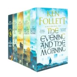Kingsbridge Novels Collection 5 Books Set By Ken Follett (The Pillars Of The Earth, World Without End, A Column Of Fire, The Evening And The Morning ,