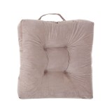 Perna pentru scaun, 43x43 cm, Crem maro, Poliester, ATU-083968, Oem