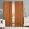 Draperie tip tesatura in cu rejansa transparenta cu ate pentru galerie, Madison, 150x250 cm, densitate 700 g/ml, Ornella, 1 buc