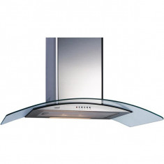 Hota decorativa Cata C6-GLASS, 95W, 1 motor, inox foto