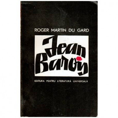 Roger Martin du Gard - Jean Barois - 114590 foto