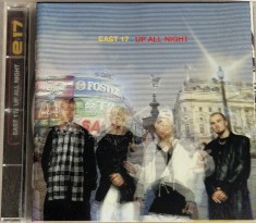 East 17 &lrm;&ndash; Up All Night NM / NM cd muzica pop electronica London EU 1995