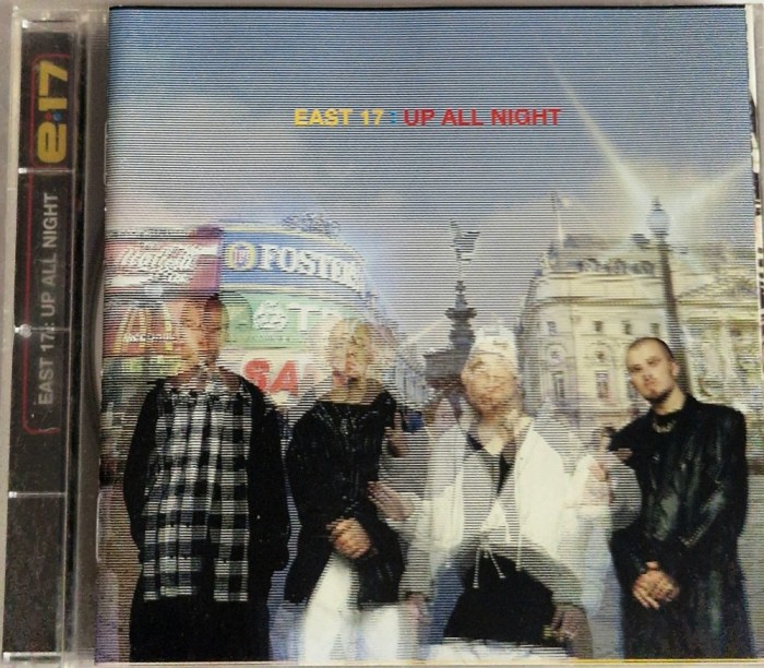 East 17 &lrm;&ndash; Up All Night NM / NM cd muzica pop electronica London EU 1995