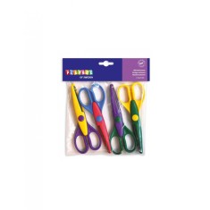 Set 4 foarfeci copii Design cu protectie plastic PlayBox