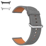 Curea piele, compatibila Samsung Galaxy Watch Ultra, 18cm, Gri