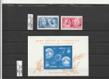 ROMANIA 1963 LP 563 LP 564 COSMONAUTICA VOSTOK 5 SI 6 SERIE+COLITA MNH NESTAMPILATE