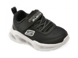Cumpara ieftin Pantofi sport SKECHERS negri, METEOR-LIGHTS, din material textil