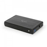 Cumpara ieftin Carcasa de protectie pentru hdd extern , Gembird ,SATA USB 3.0 ,3.5&#039;&#039; , negru