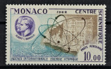 MONACO 1962 - Centrul stiintific din Monaco, posta aeriana / serie completa MNH, Nestampilat