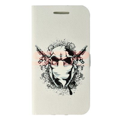 Toc FlipCover Stand Magnet Design Guns HTC 10 foto