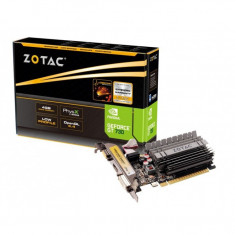 Placa Video Noua ZOTAC GeForce GT 730, 4GB GDDR3 64Bit, VGA, DVI, HDMI, PCI Express 2.0, High &amp;amp;amp; Low Profile foto