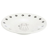 Trixie Castron din ceramică - farfurie pentru pisici, 200 ml