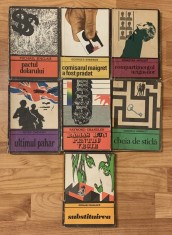 Set 7 carti politiste din colectia Enigma