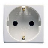 Priză Schuko 2M 16A alb System &ndash; GEWISS | GW20265