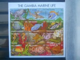 CN SERIE COLONII BRITANICE GAMBIA FAUNA MARINA