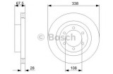 Disc frana TOYOTA LAND CRUISER (LJ12, KZJ12, TRJ12, KDJ12, GRJ12) (2002 - 2009) BOSCH 0 986 479 304