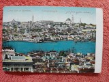 Carte postala, Constantinopole, Corne dor et Stamboul, inceput de secol XX