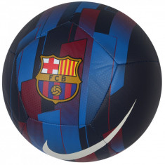 Mingi de fotbal Nike FC Barcelona Pitch Ball DC2237-451 albastru marin foto