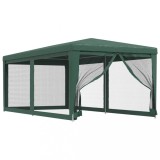 Cumpara ieftin Cort de petrecere cu 6 pereti din plasa, verde, 3x6 m, HDPE