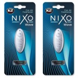 Cumpara ieftin Pachet 2 x odorizant auto K2 Nixo Wave