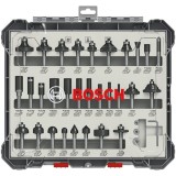 Bosch 2607017475 - Set cutite frezat tija 8 mm ambalaj plastic 30 bucati