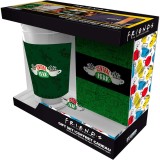 Set Cadou Friends - Pahar XXL + Insigna + Notebook de Buzunar Central Perk, Abystyle