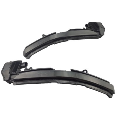 Set de 2 lampi led semnalizare dinamica/progresiva fumurie oglinda Xentech Light Jaguar 12V foto