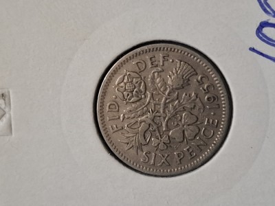 Six pence 1955 foto